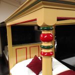 Yellow Juniper Post Detail and Cornice