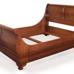 Cherry Sleigh Bed