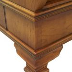 Cherry Sleigh Bed Bracket Foot