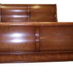 Cherry Sleigh Bed Foot Board